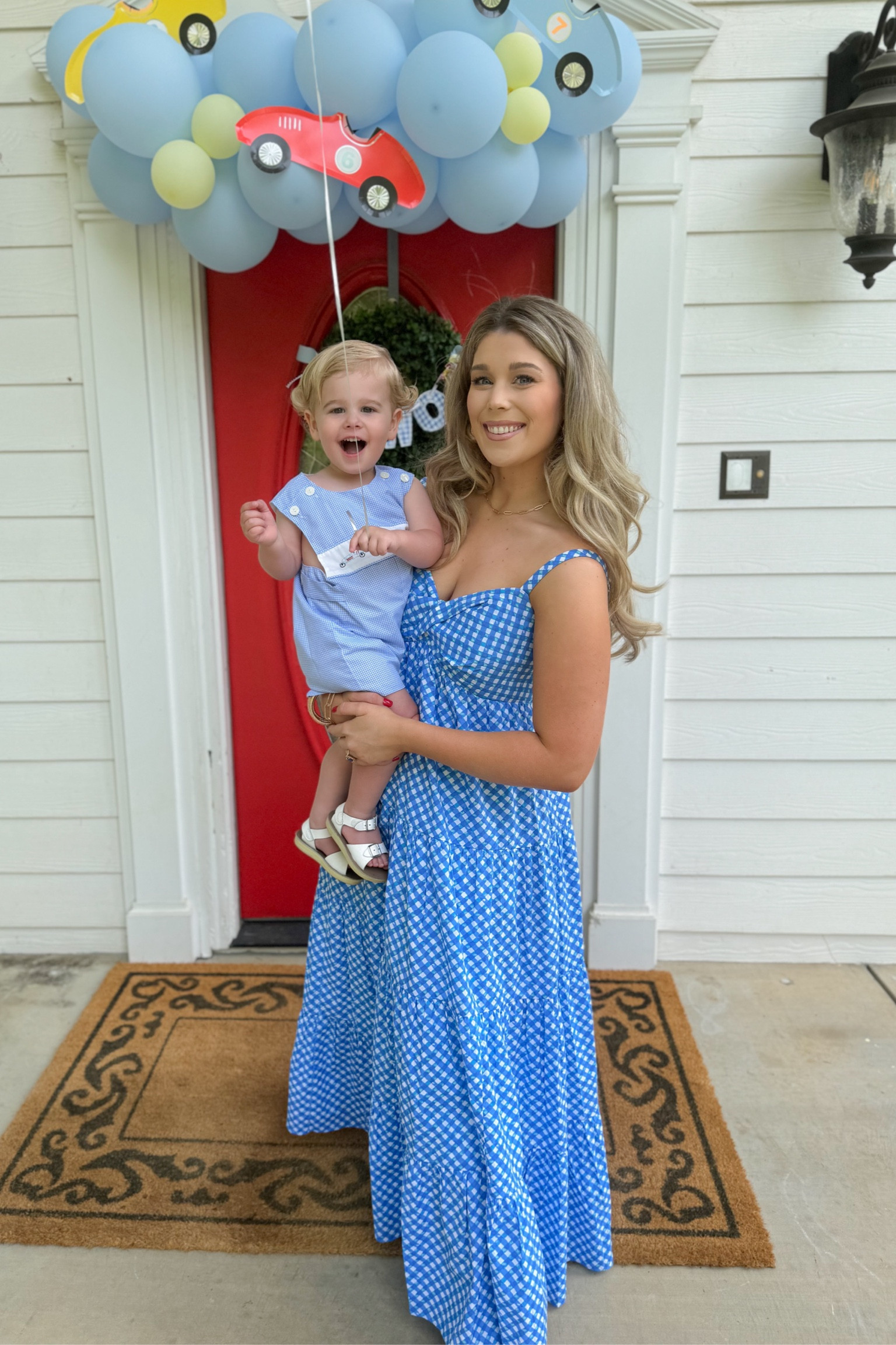 The most perfect blue gingham maxi dress to wear all summer long! 🤍 

#LTKSeasonal #LTKparties