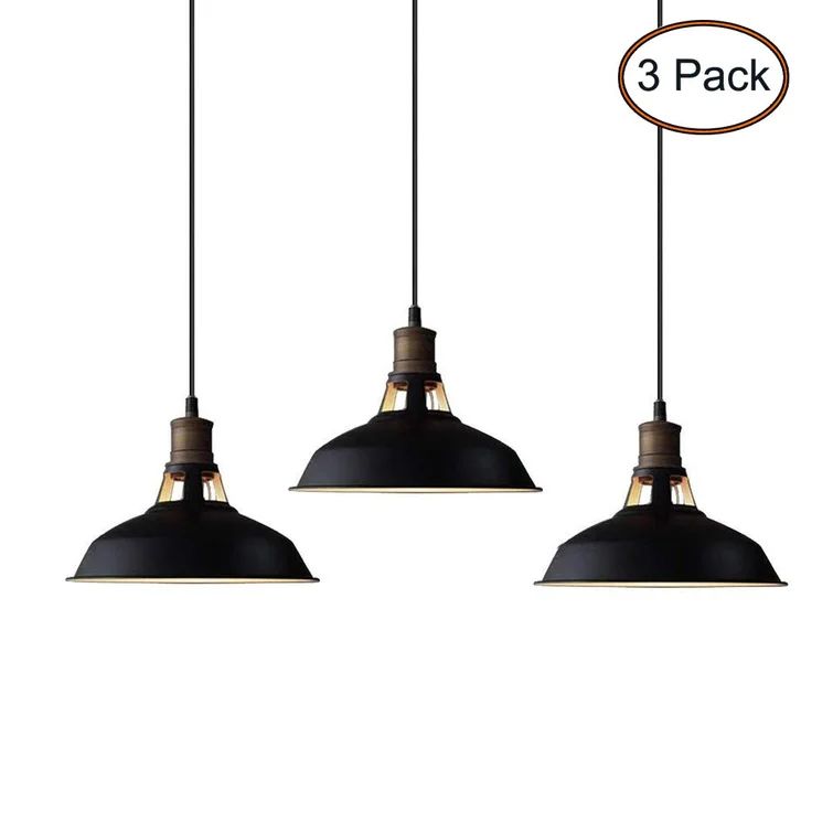 Reina 3 - Light Unique / Statement Cone Pendant (Set of 3) | Wayfair North America