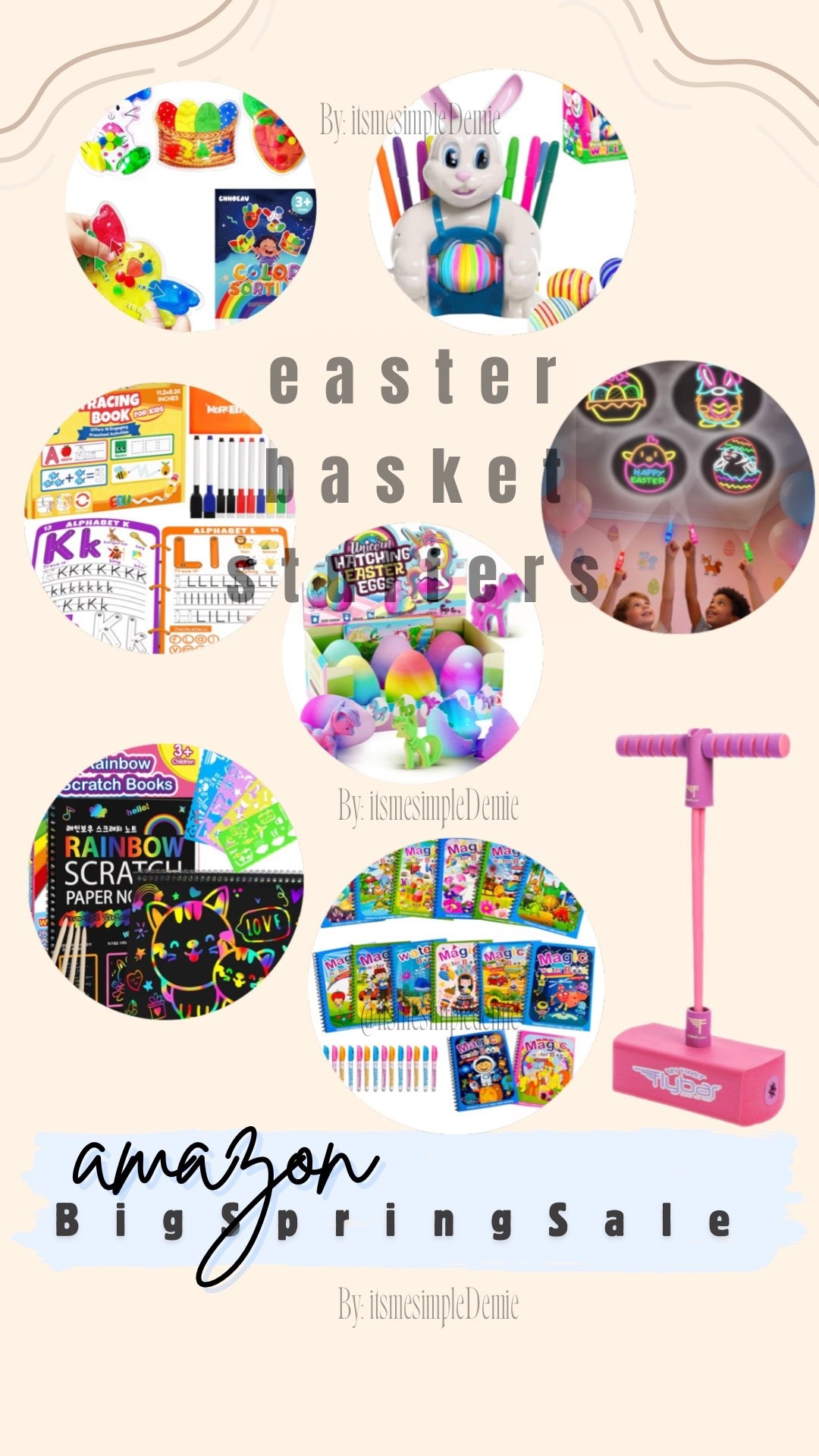 Amazon BIG spring Sale ✨ 


SAVE on No candy Easter basket ideas for toddlers 🐣💗

As a mom of a 4-year-old, I try not to fill her basket with too much candy, snacks or chocolates 😅
I like adding things she can play with again and again or even use later on!

These are some fun + useful Easter basket stuffers that aren’t just one-time use ✨ 
**except the UNICORN EGG HATCHING.. 🫣 

Everything is linked on my LTK if you’re still putting your basket together!

Are you team candy or no candy for Easter? 👀🐰


#LTKSeasonal #LTKSaleAlert #LTKmomlife