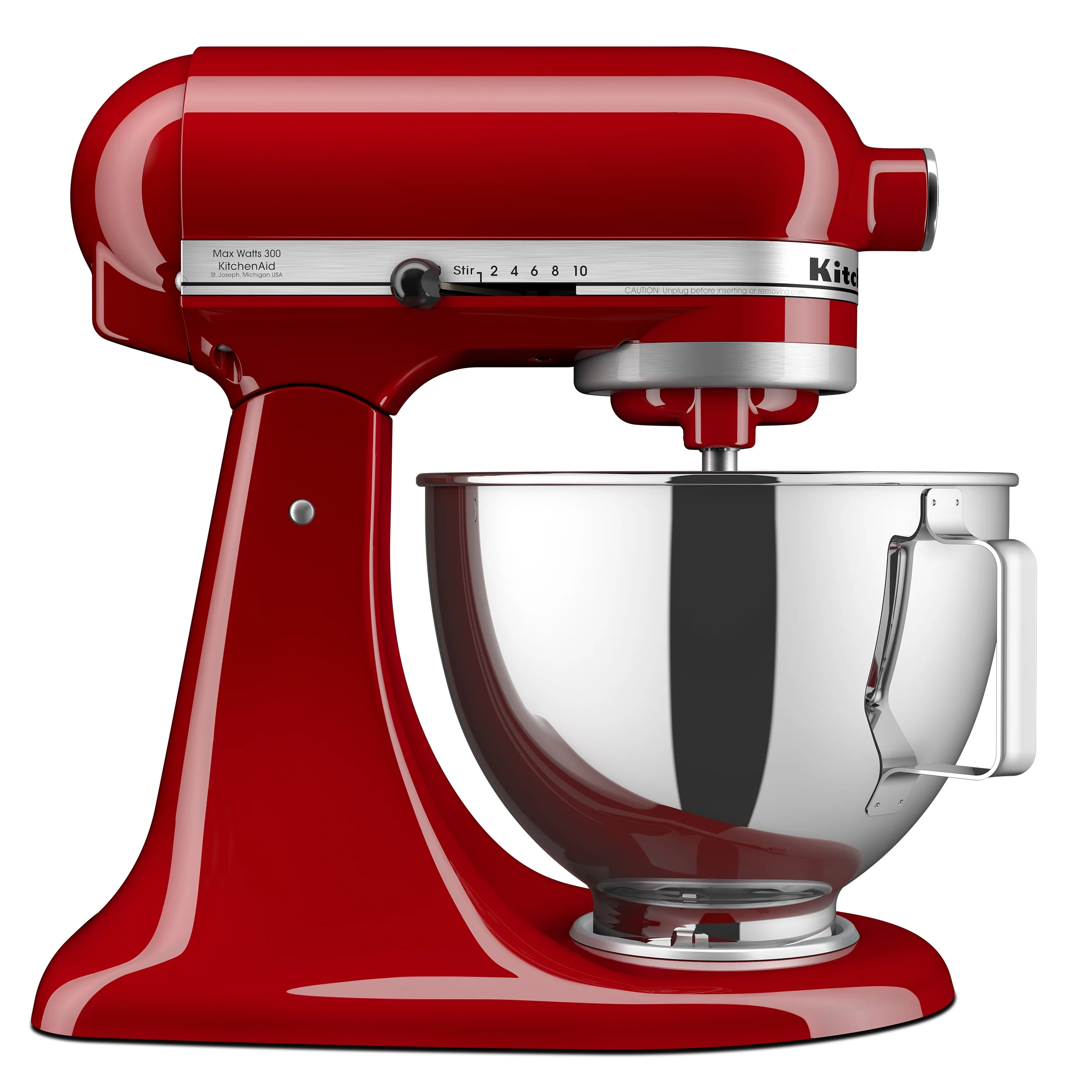 KitchenAid Deluxe 4.5 Quart Tilt-Head Stand Mixer Empire Red, KSM97ER - Walmart.com | Walmart (US)