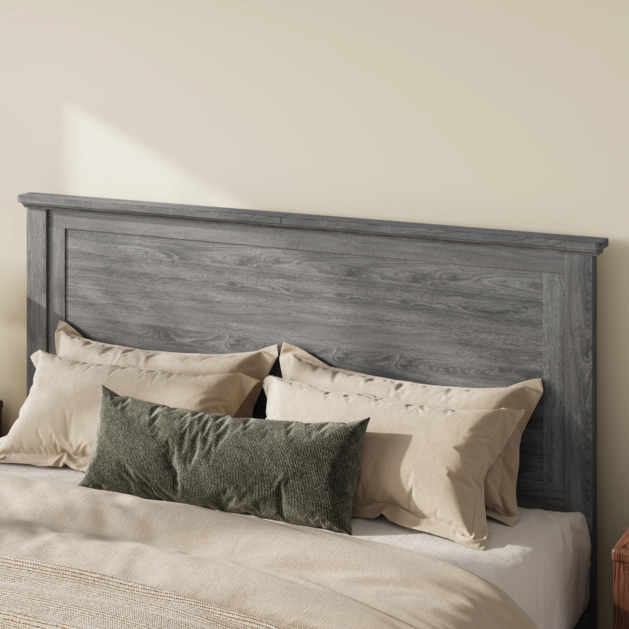 Wood Platform Bed Frame with Headboard & Footboard, No Box Spring Needed, Recessed Side Legs | Wayfair North America