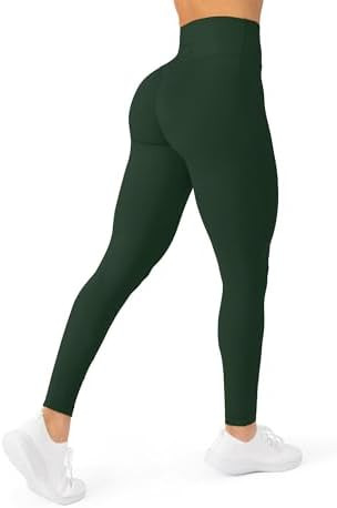 PAVOI ACTIVE Buttery Soft Workout Leggings for Women - High Waisted No Front Seam Gym Leggings Yo... | Amazon (US)