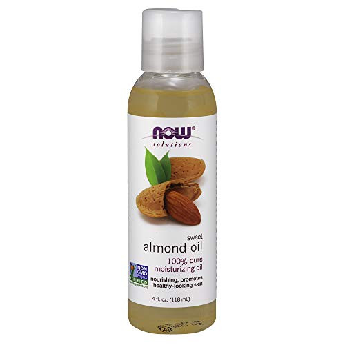 NOW Foods Solutions, Sweet Almond Oil, 100% Pure Moisturizing Oil, Promotes Healthy-Looking Skin,... | Amazon (US)