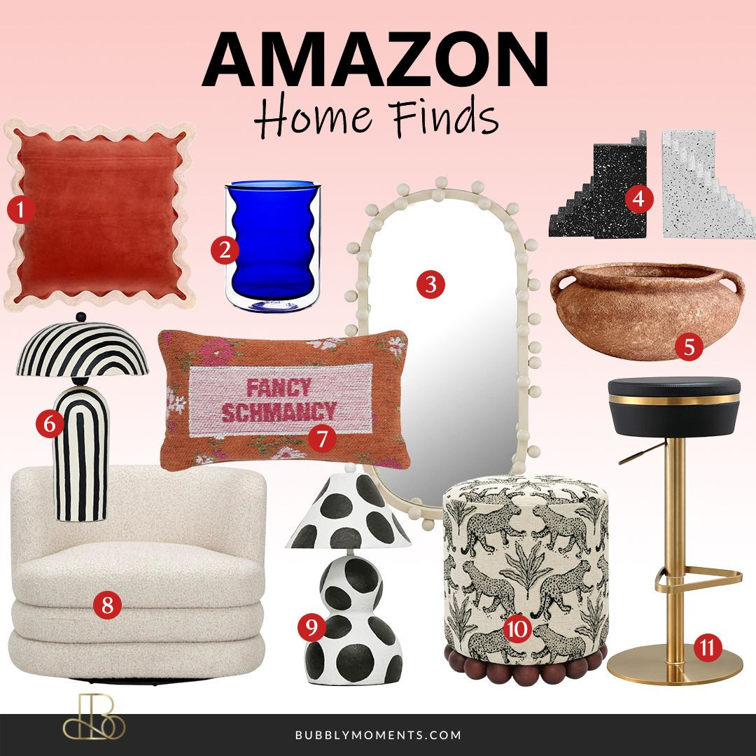 Loving these Amazon home finds 🤍✨ Simple, stylish, and perfect for refreshing your space. From cozy chairs and unique pillows to statement lamps and modern mirrors, these pieces make it easy to upgrade any room.
I’m really into the mix of textures, warm tones, and fun shapes—it adds personality without trying too hard. Whether you’re decorating your living room, bedroom, or a small corner, these finds help create a clean and cozy vibe.
Save this for later and tap to shop your favorites 🛋️✨
#LTKHome #LTKFinds #LTKStyle #amazonhome #amazonfinds #homedecor #homeinspo #cozyhome #modernhome #decorfinds #amazonmusthaves #homeideas #livingroomdecor #bedroomdecor #interiorinspo #homesweethome #decorinspo #styleyourspace 

 
