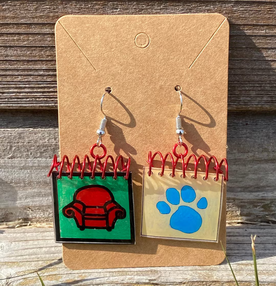 Handy Dandy Notebook Earrings - Etsy | Etsy (US)