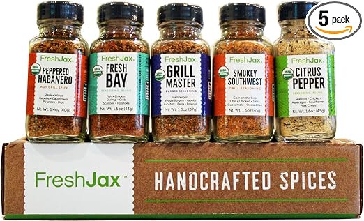 FreshJax Grilling Spice Gift Set, (Set of 5) | Amazon (US)