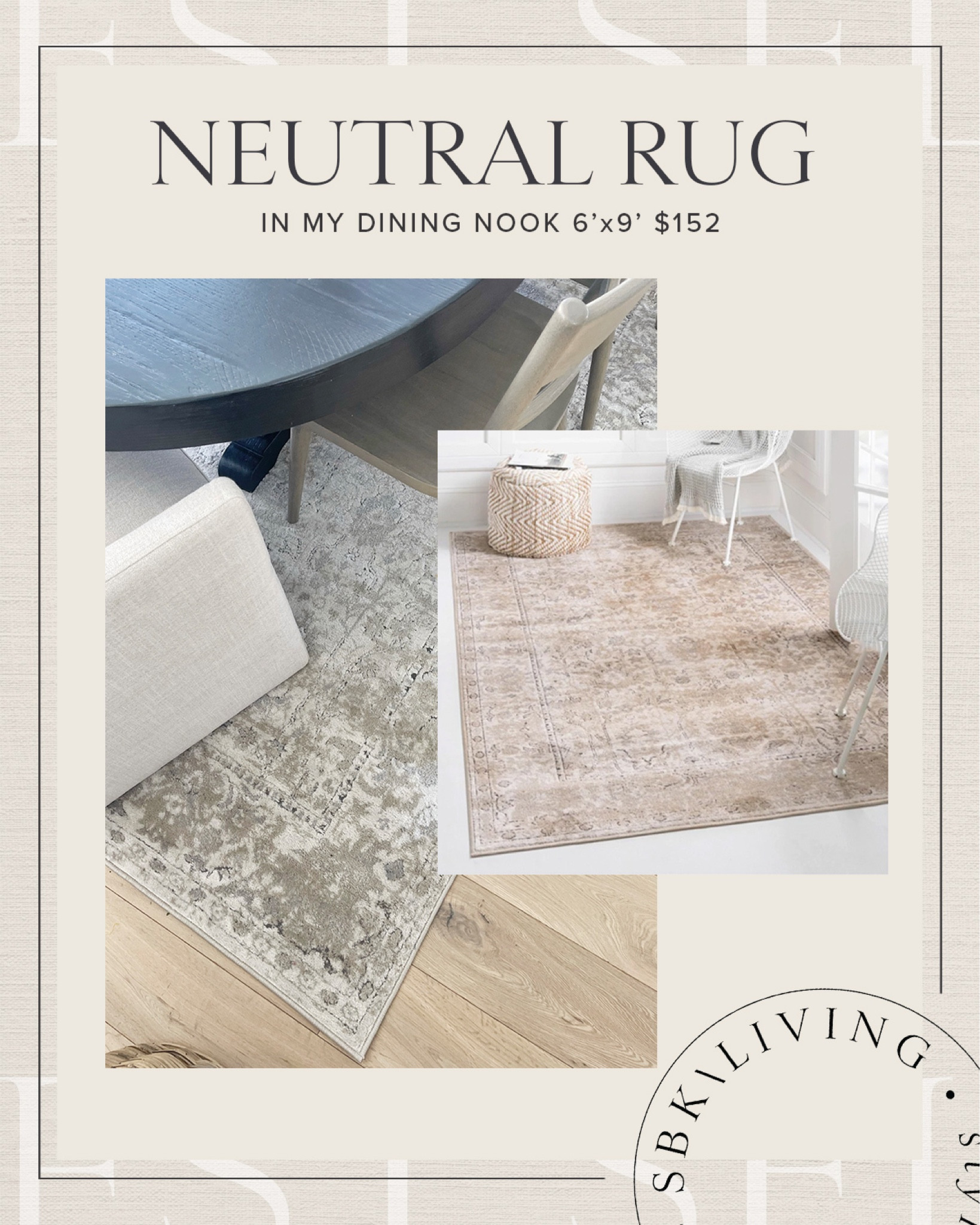 H O M E \ my dining nook rug finds from Wayfair!

Home decor 

#LTKhome #LTKsalealert