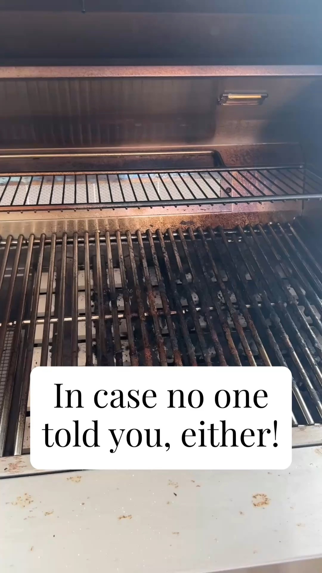 Steam clean your grill while it’s hot with ice water!  So much easier. How did I not know this sooner?

#LTKSeasonal #LTKHome