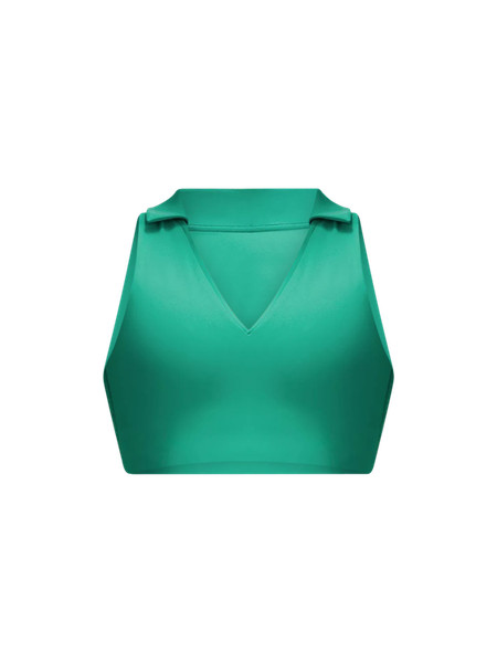 Collared Tennis Longline Bra *Medium Support, B/C Cup | Women's Bras | lululemon | Lululemon (US)