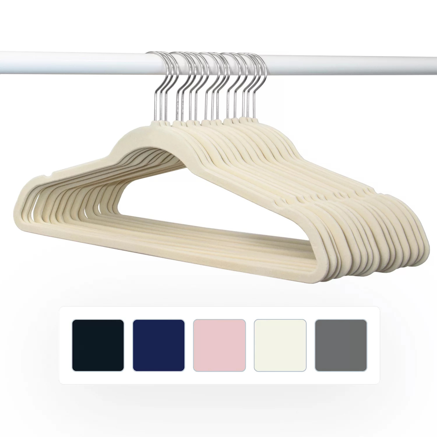 Member's Mark Elite Quality Velvet Hangers - 50 Pack | Sam's Club