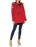 Canada Weathergear Women's Soft Woven Jacket, RED, XL | Amazon (US)
