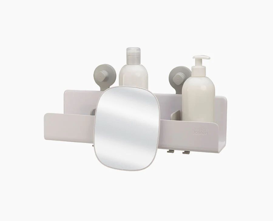 EasyStore™ Large Shower Shelf with Mirror | Joseph Joseph | Joseph Joseph UK