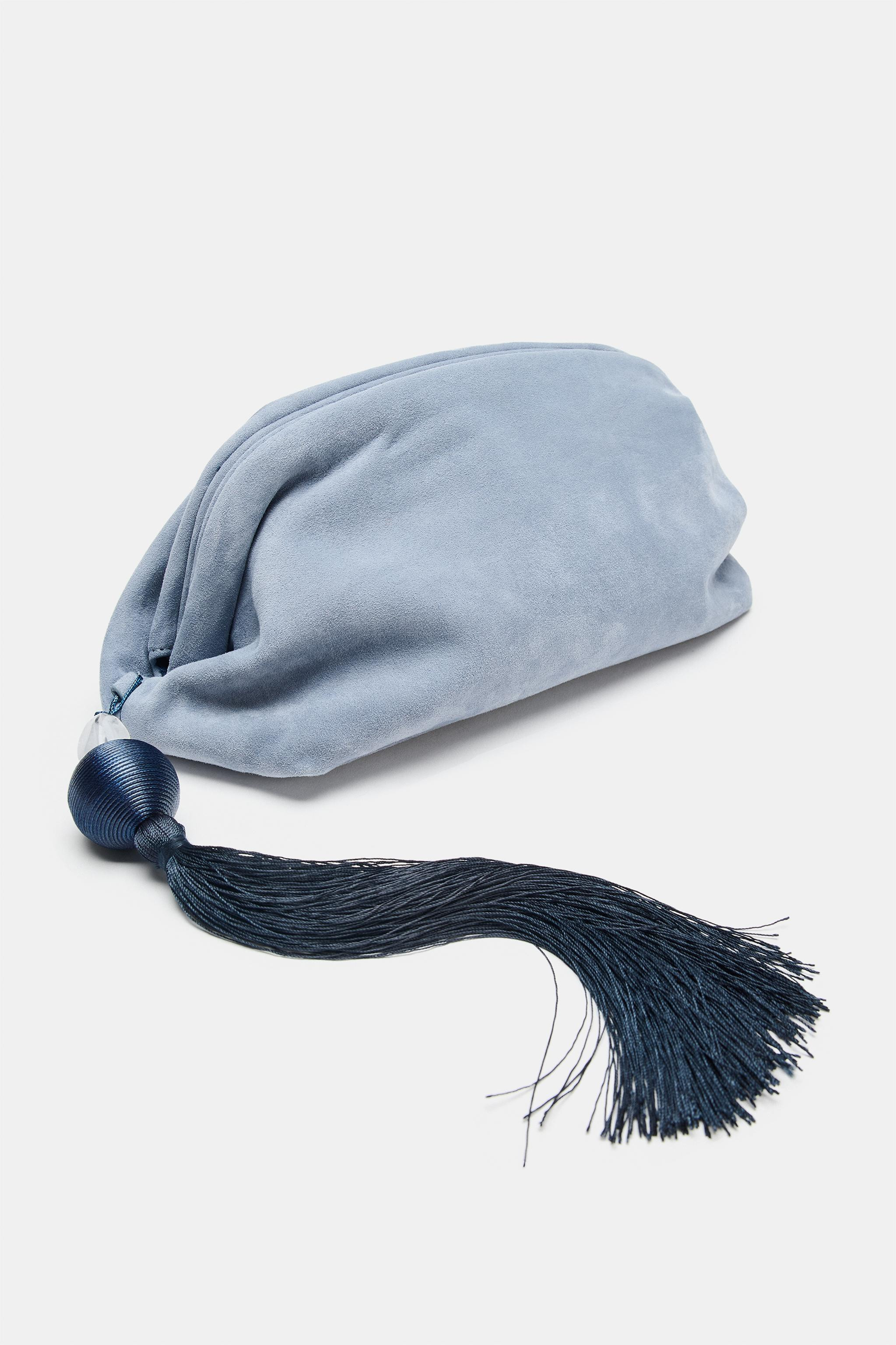 SUEDE CLUTCH BAG | Zara US