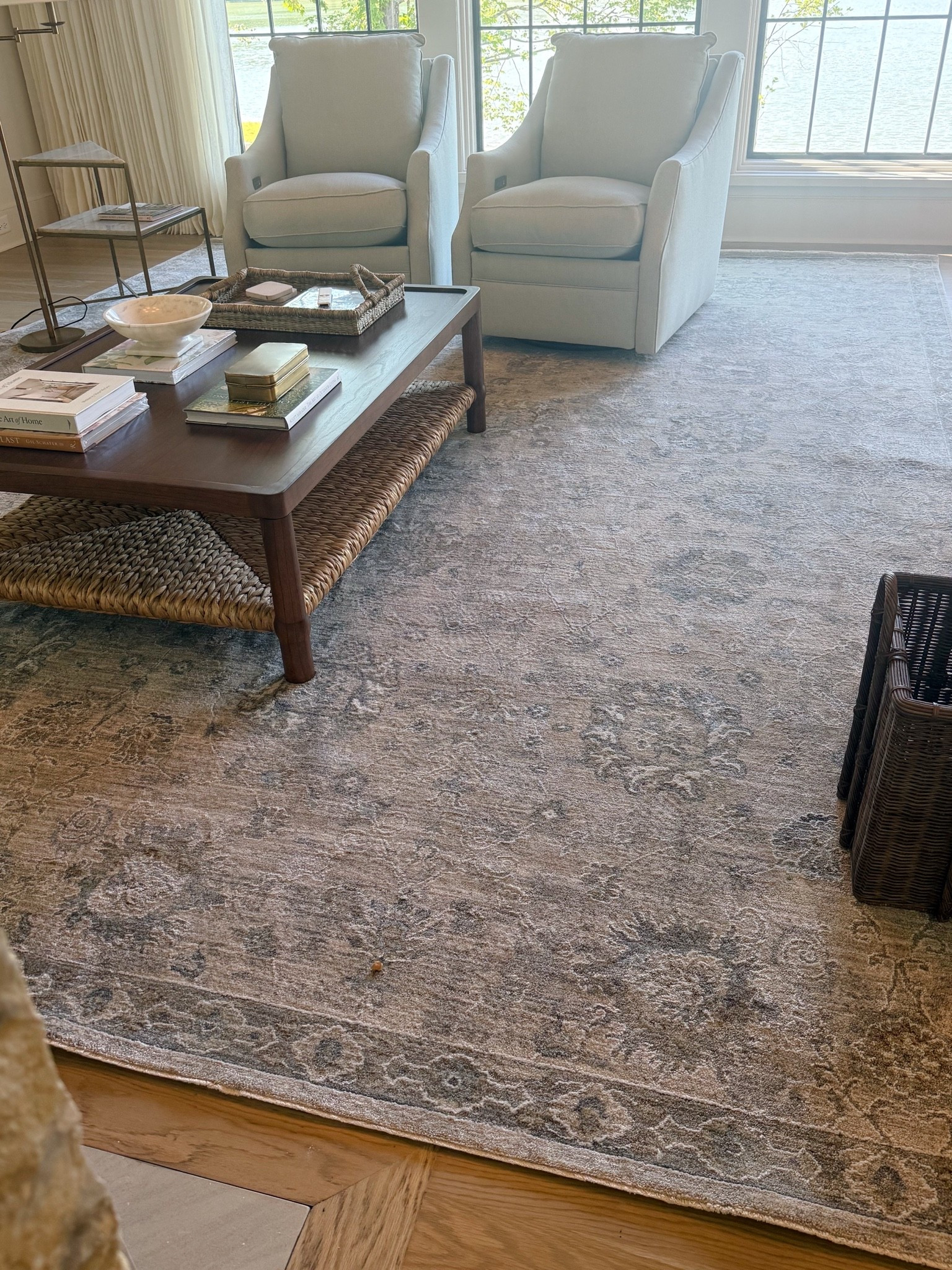 Sharing this rug we have for the lake house living area. I love the vintage look, and the price point is incredible for a 12 x 15 rug.

#LTKHome