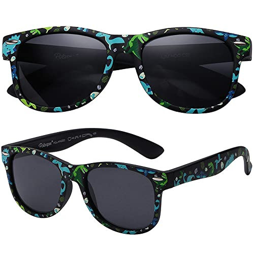 PolarSpex Kids Sunglasses-Polarized Girls & Boys Sunglasses-Cool Toddler Sunglasses with Unbreakable Frame-Pete the Cat | Amazon (US)