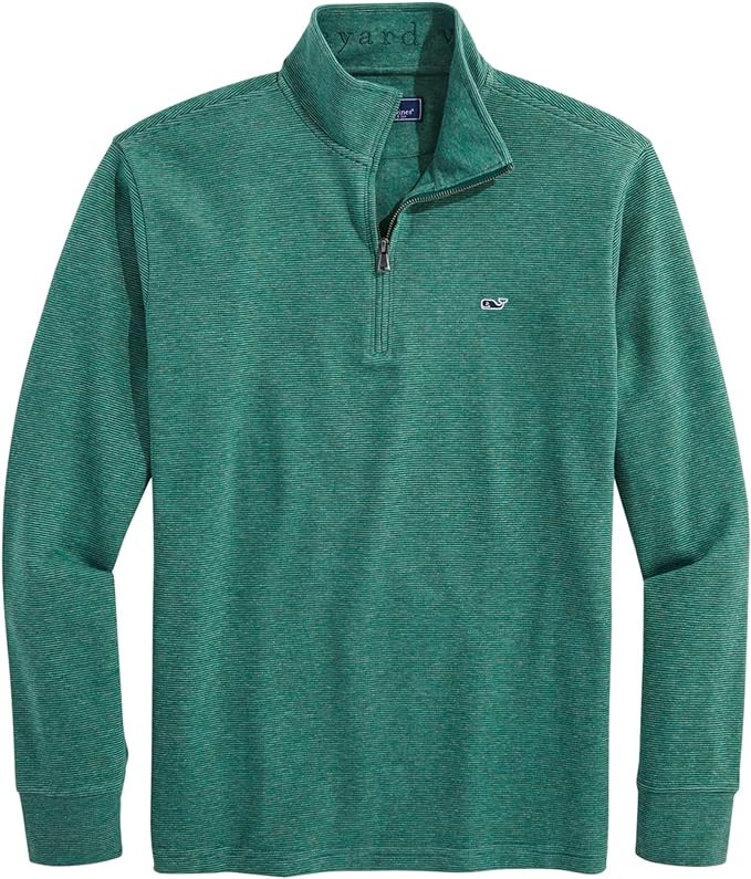 vineyard vines Men's Saltwater Quarter-Zip | Amazon (US)