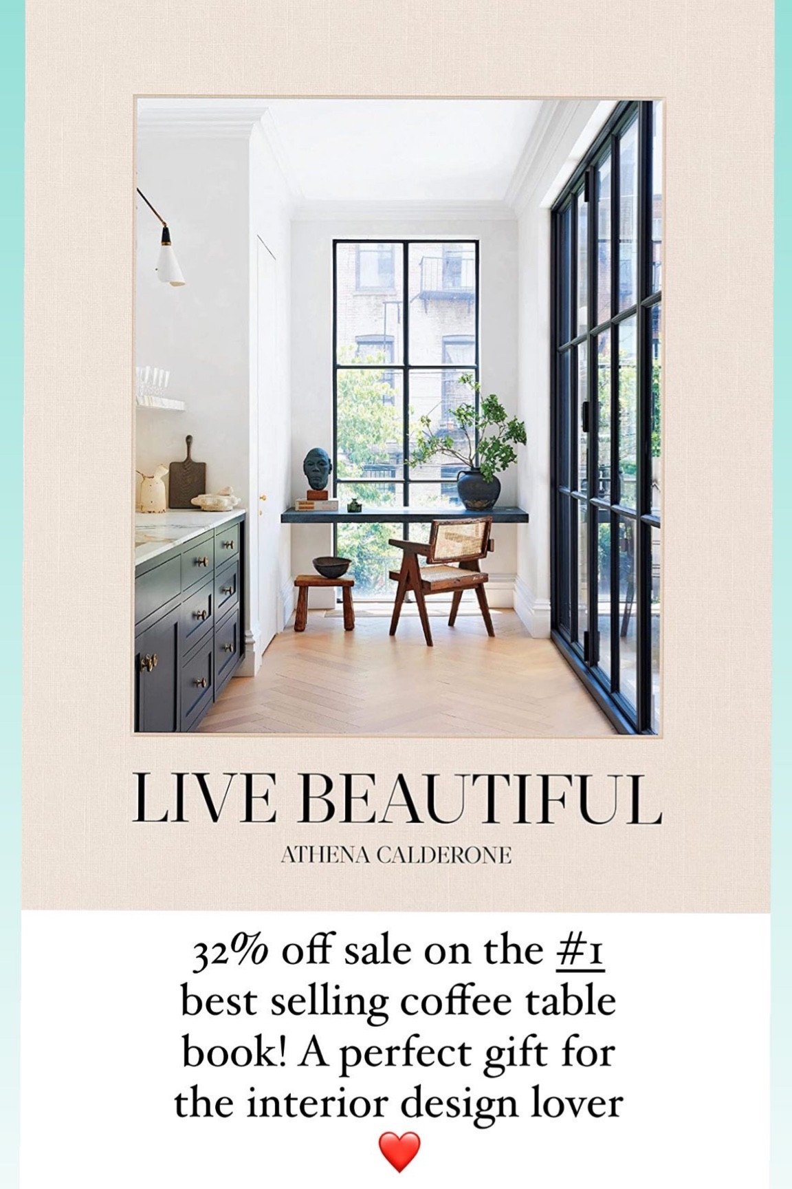 Live Beautiful coffee table book on sale!! 32% off right now! This is the #1 best seller in interior decorating coffee table books on Amazon and the perfect gift for an interior design or decorating lover! 

#LTKsalealert #LTKunder50 #LTKhome