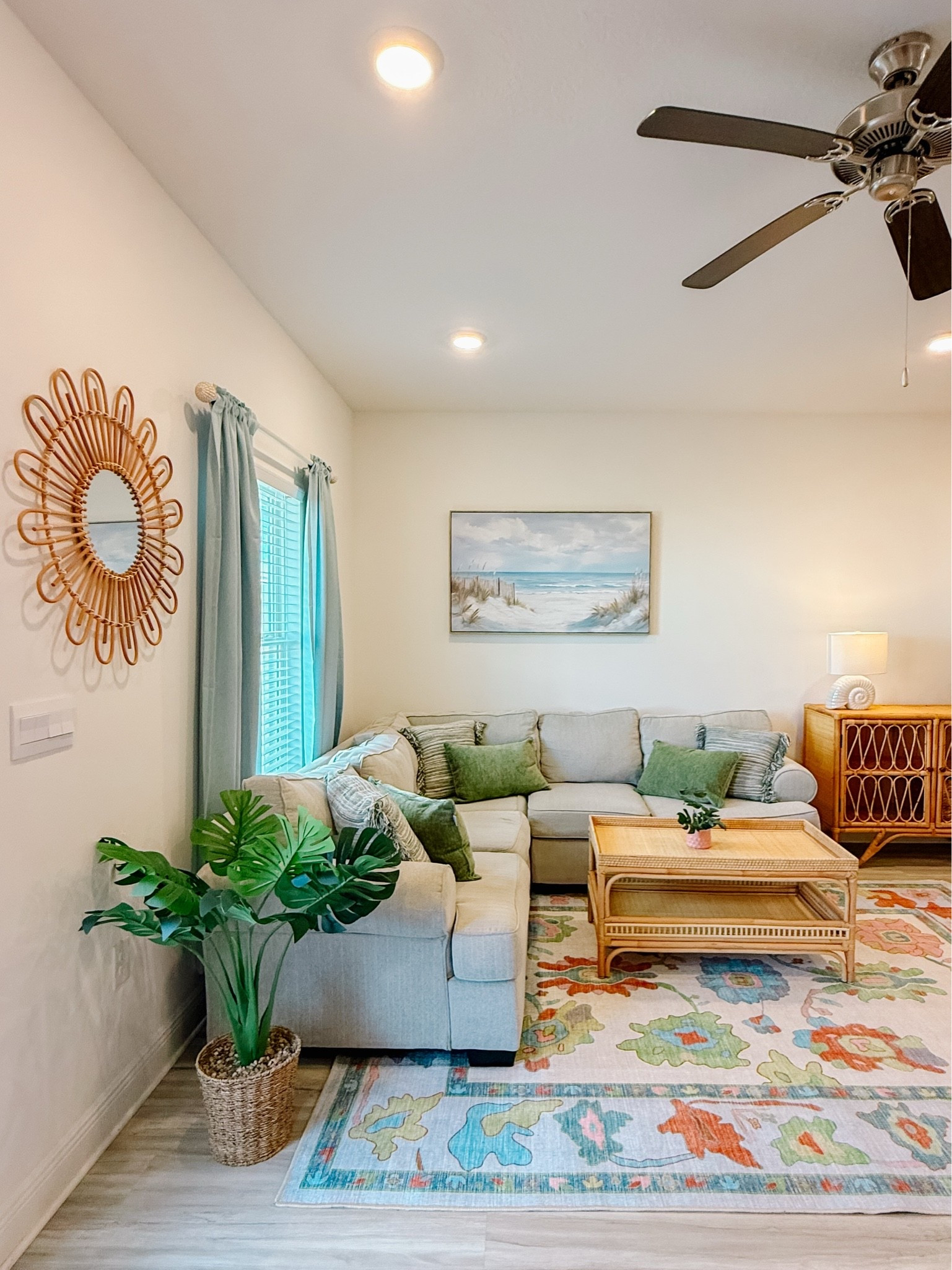 Colorful living room rug 🐚

#LTKHome #LTKPlusSize #LTKTravel