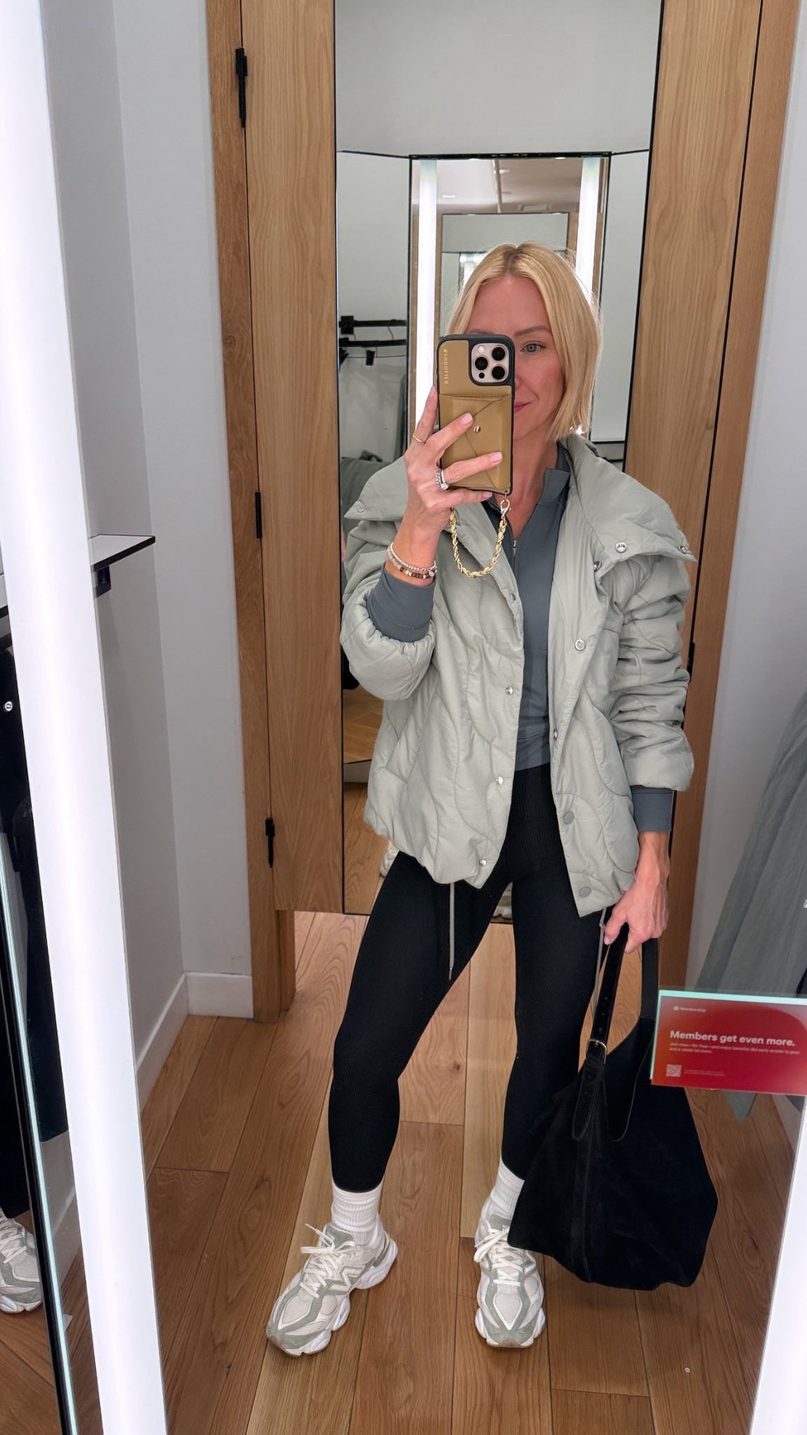 Small in coat and zip up
Tts Lulu align (4)
Sized down 1/2 in sneakers 

Vuori varley lululemon new balance travel travel look winter green 


#LTKTravel #LTKOver40