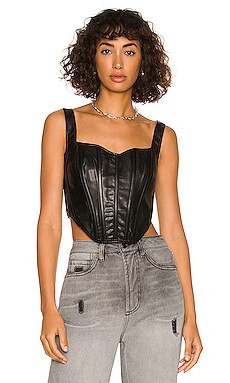 Faux Leather Corset Bustier
                    
                    Bardot | Revolve Clothing (Global)