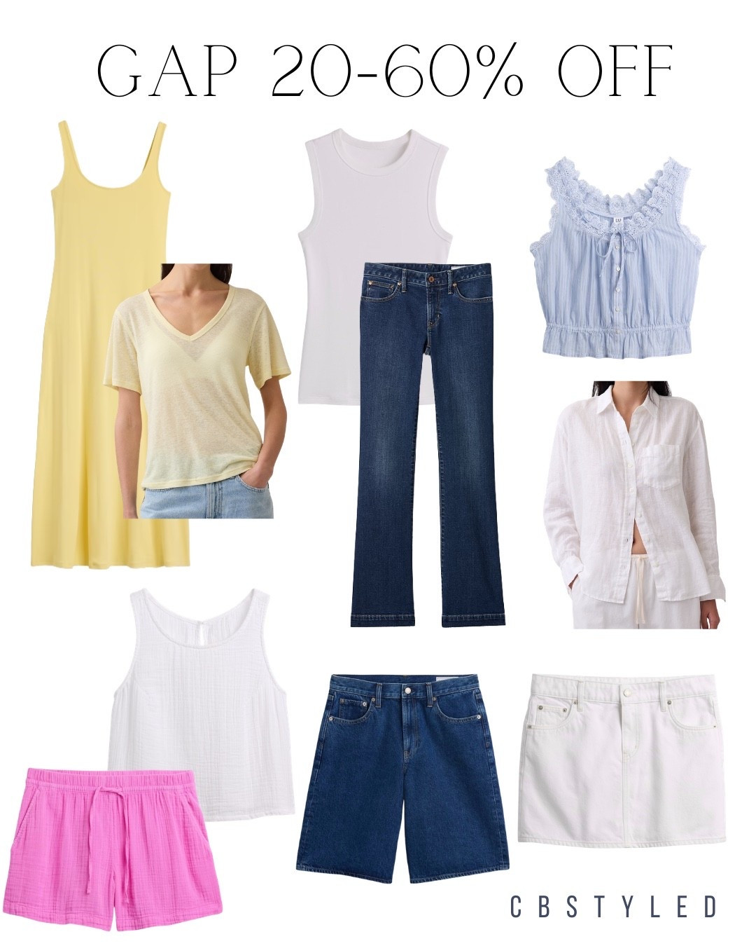 Gap 20-60% off! Summer fashion finds at Gap

#LTKootd #LTKgrwm #LTKSaleAlert