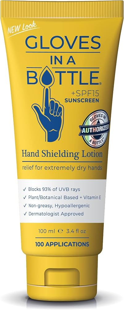 Gloves In A Bottle – Shielding Lotion for Dry Skin, Hand Lotion Travel Size, Protects & Restore... | Amazon (US)