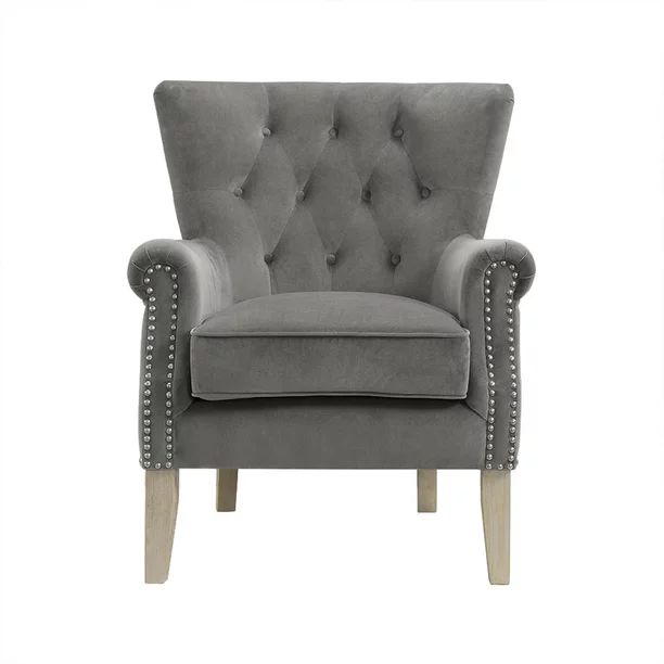 Better Homes & Gardens Accent Chair, Living Room & Home Office, Gray | Walmart (US)