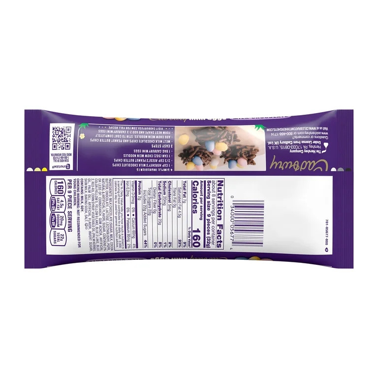 CADBURY MINI EGGS Milk Chocolate, Easter Candy Basket Stuffers Bag, 9 oz | Walmart (US)