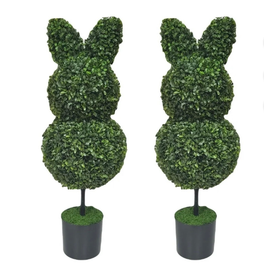 The cutest bunny topiaries!  Spring home decor, Easter decor, bunny decor 

#LTKHome #LTKSeasonal #LTKstorytime