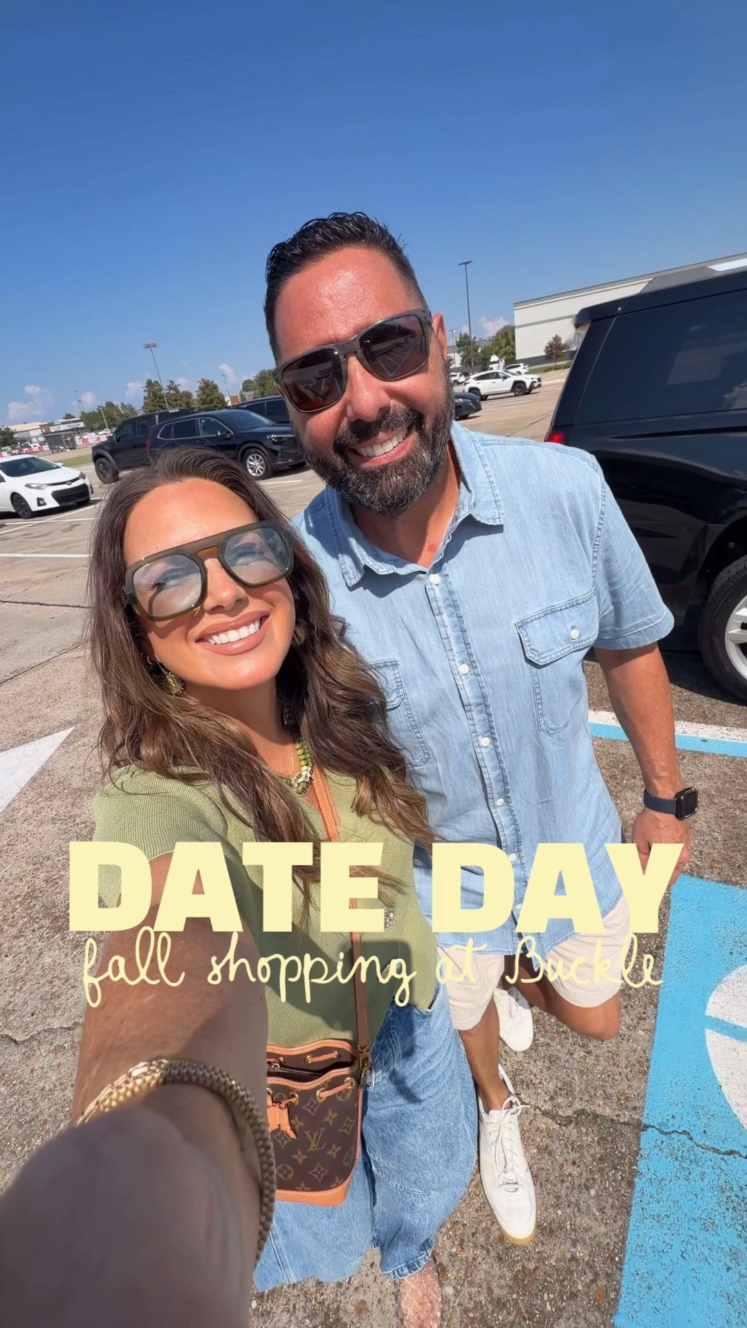 Date day, but make it a @buckle shopping trip!!! We picked out a few fall outfits for each other that are so cute!!! Shopping with your husband counts as quality time, right? 
Sizing in everything runs true to size. 
I’m Wearing medium in tops & size 6/27 in jeans. 
Mike is wearing xlarge in tops & size 36x32 or large in bottoms.