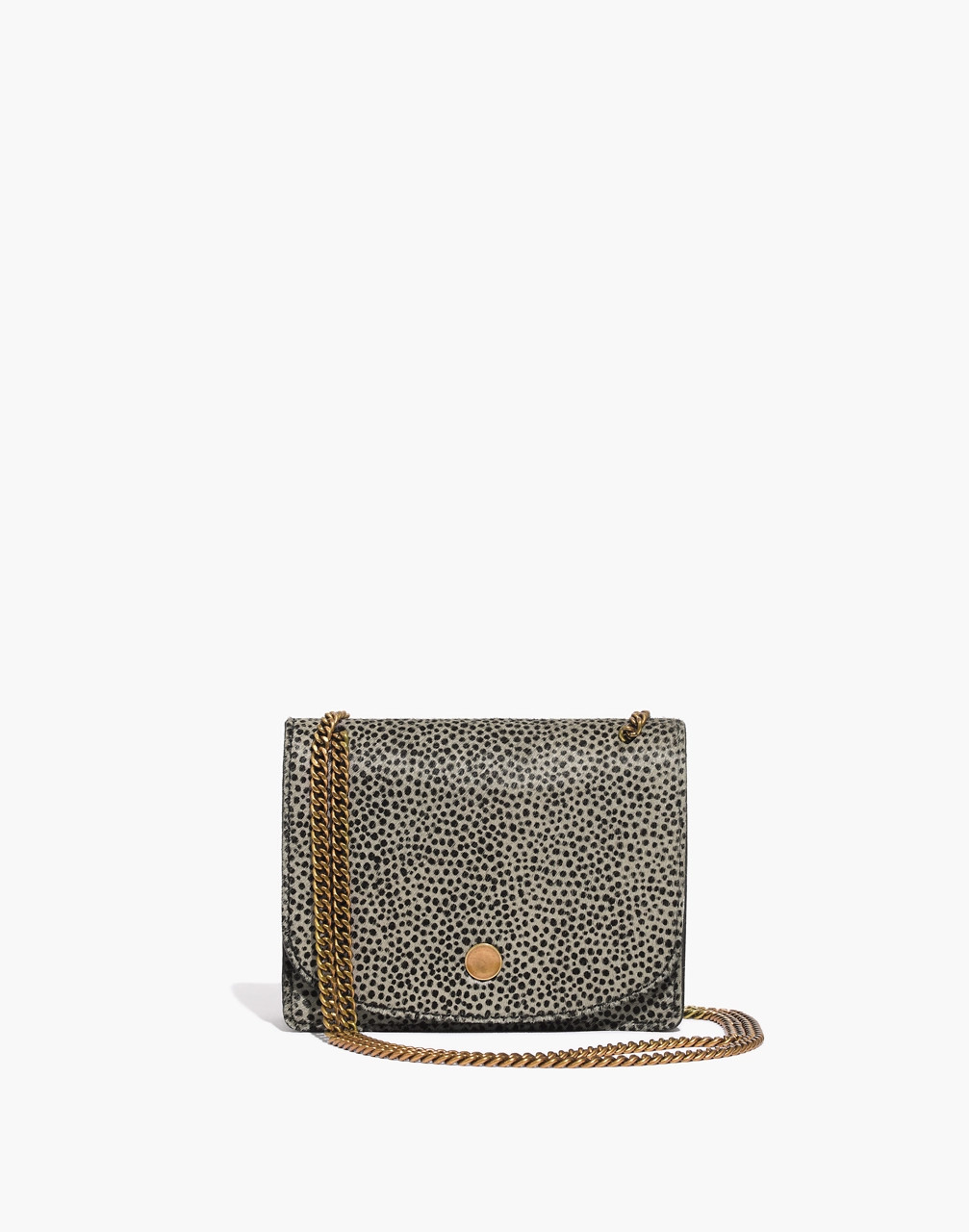 The Chain Crossbody in Calf Hair | Madewell