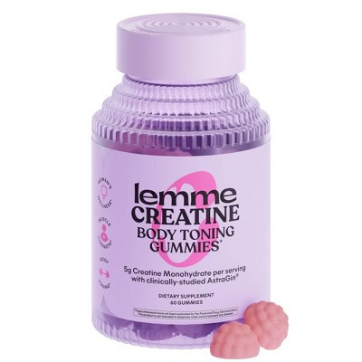 Lemme Creatine Body Toning Gummies - 60ct | Target