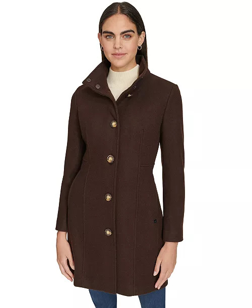 Calvin Klein Women's Walker Coat, Created for Macy's - Macy's | Macy's
