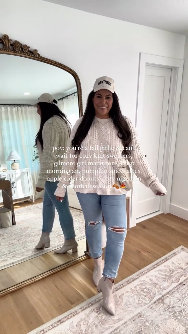 counting down the days until my favorite season 🥹🍂🍁🎃 this viral amazon rory gilmore sweater sells out every year, so snag it while you can! I sized up to an XXL for an oversized look 🤭



——
#amazonfinds #amazonfashion #fallfashion #fallstyle #falloutfits #casualstyle #cozystyle #cozyoutfit #rorygilmore #sweaterweather amazon fall fashion, midsize amazon, midsize fall outfits, fall outfit ideas, casual fall outfits, rory gilmore sweater, autumn style, summer to fall outfit, sweater weather, Amazon sweaters

#LTKVideo #LTKFindsUnder50 #LTKMidsize