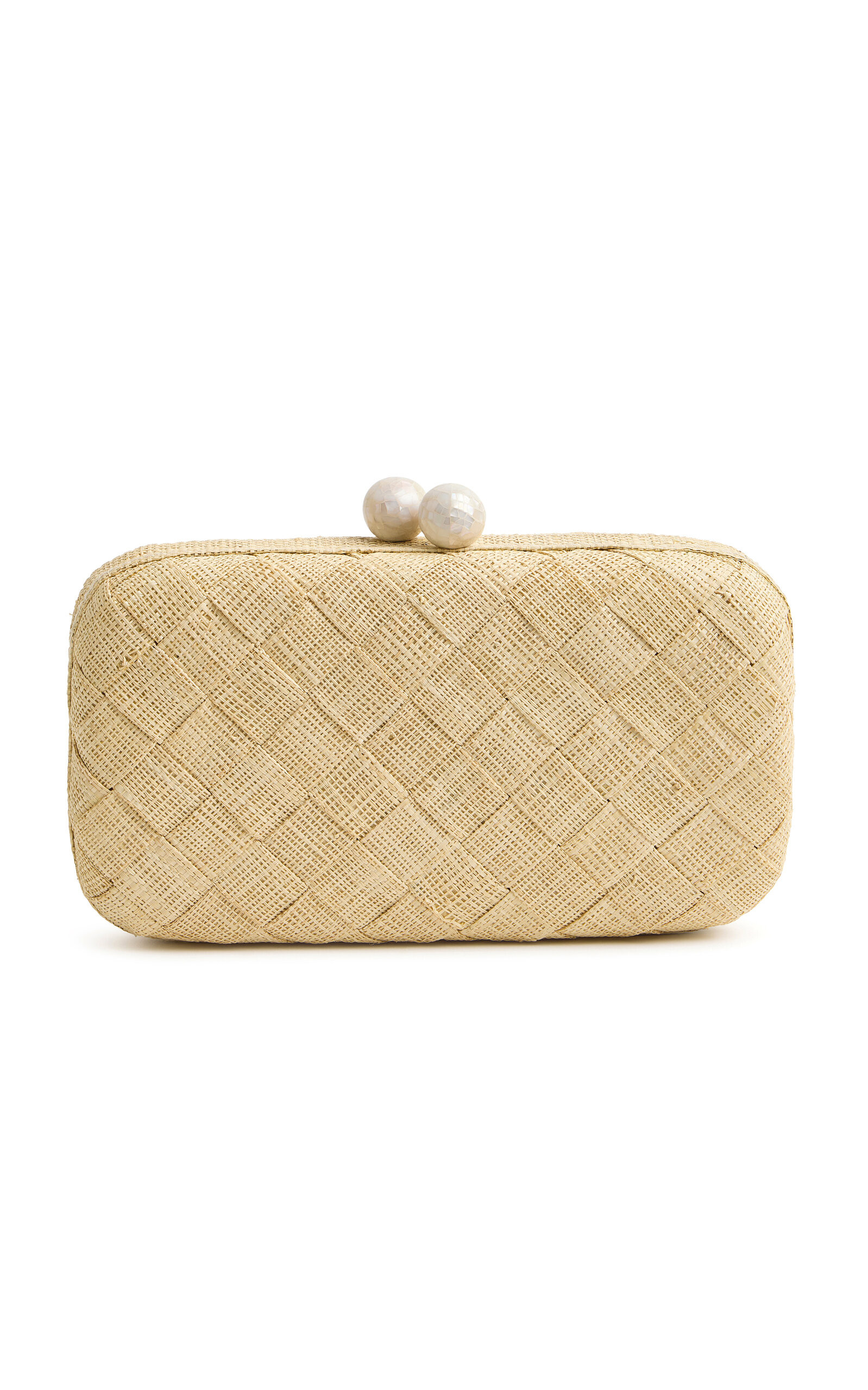 Halsey Raffia Clutch Bag | Moda Operandi (Global)