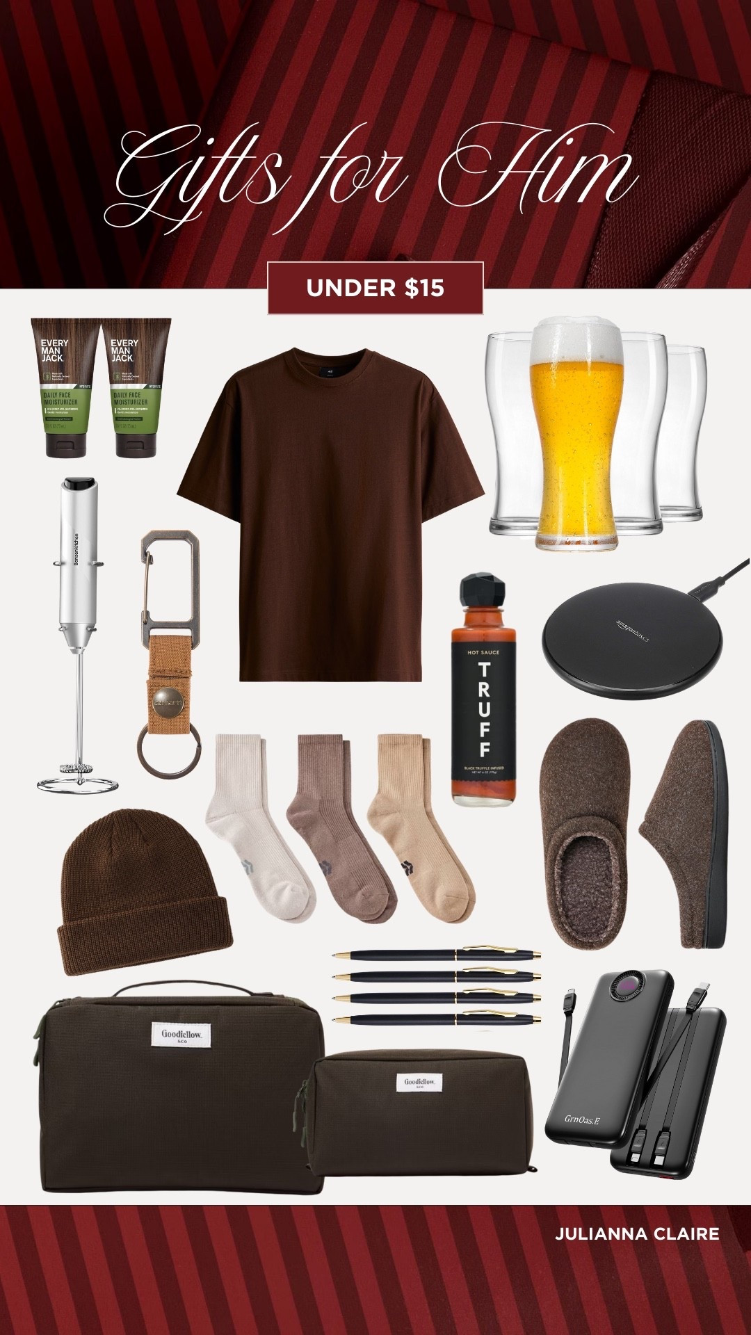 Gifts for him under $15!

#LTKGiftGuide #LTKMens