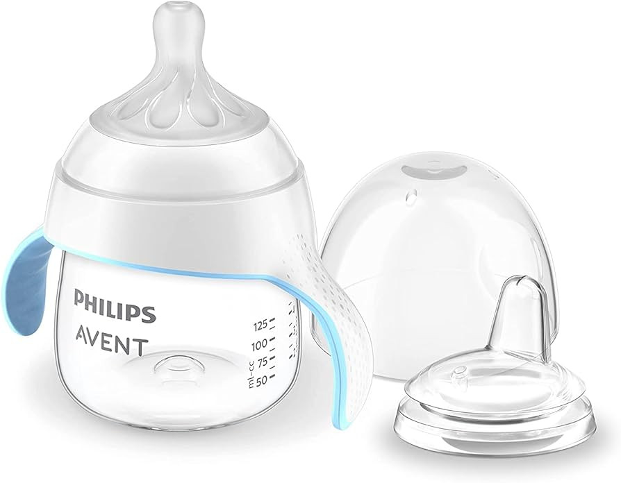 Philips AVENT Natural Trainer Sippy Cup with Natural Response Nipple and Soft Spout, 5oz, 1pk, SC... | Amazon (US)