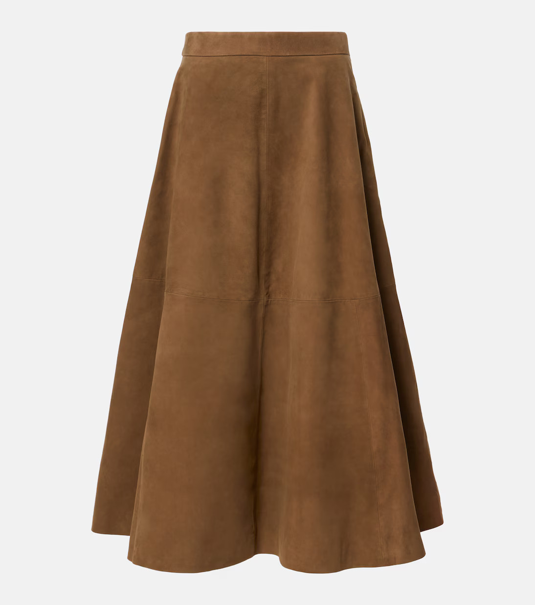 Suede midi skirt | Mytheresa (US/CA)