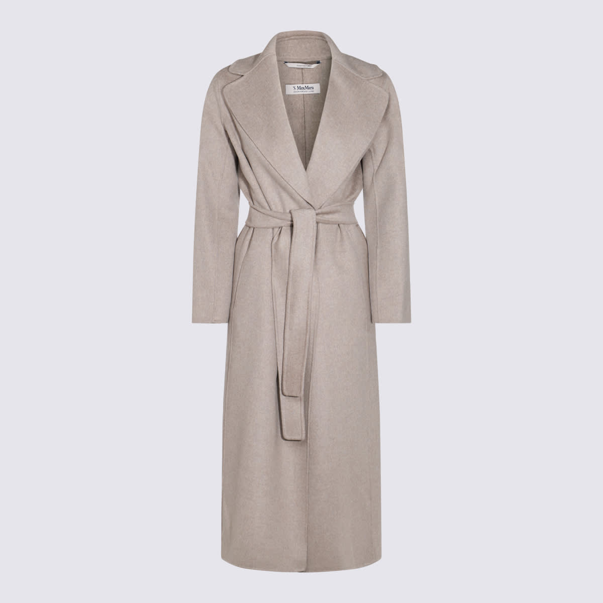 'S Max Mara Melange Cacha Virgin Wool Poldo Coat | Italist.com US