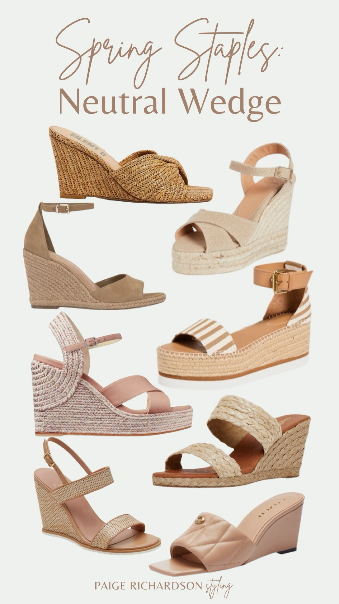 Shoe staple #5: the neutral wedge 

***the answer when you want fancier than a flat but not quite as dressy as an evening heel 

#LTKshoecrush #LTKstyletip #LTKSeasonal