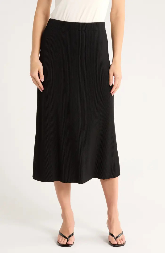 Rib Midi Skirt | Nordstrom Rack