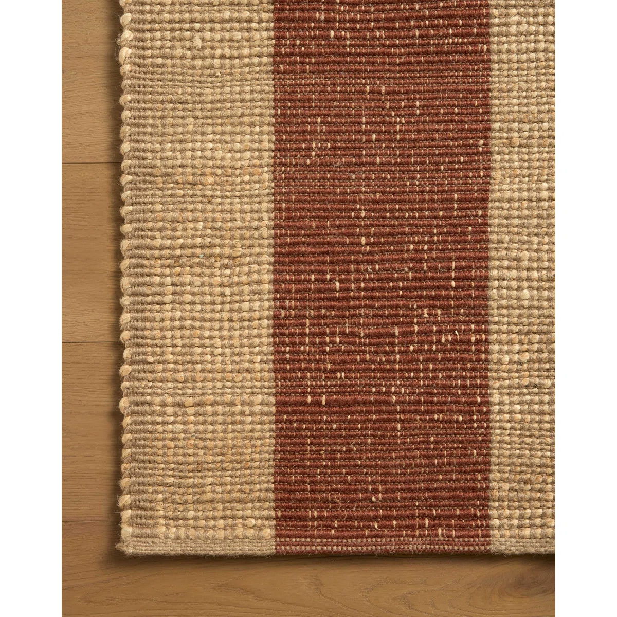 Leanne Ford x Loloi Weatherstaff Natural / Brick Area Rug | Wayfair North America
