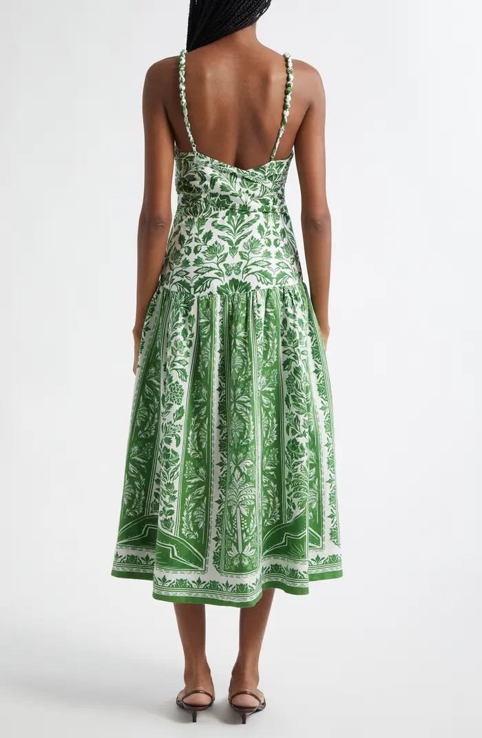 FARM Rio Delicate Tapestry Midi Dress | Nordstrom | Nordstrom