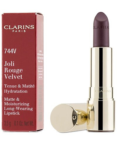 Women's 0.1oz 744 Plum Joli Rouge Moisturizing Long Wearing Lipstick | Rue La La