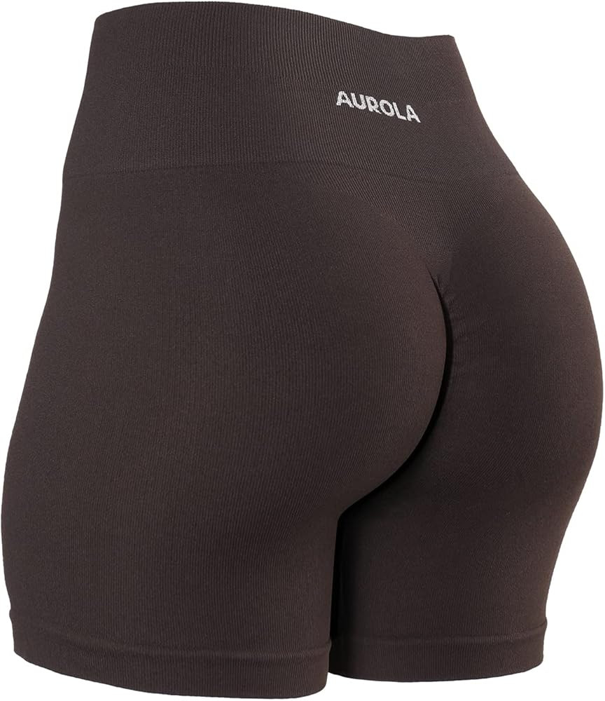 AUROLA Dream Collection Workout Shorts for Women Scrunch Seamless Soft High Waist Gym Shorts | Amazon (US)