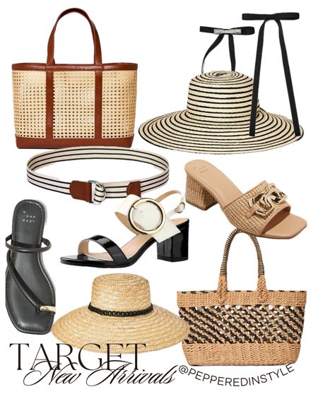 Target Spring Accessories | Beach Tote | Spring Tote | Summer Tote | Spring Sandals | Vacay Hats | Fedora Hats | Spring Sandals 

#LTKfindsunder100 #LTKSeasonal #LTKstyletip
