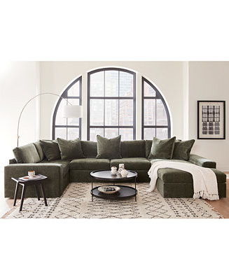 Michola Fabric Sectional Collection, Created for Macy's | Macy's