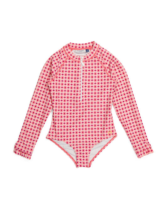 Little Girls Gables Unisuit | TJ Maxx