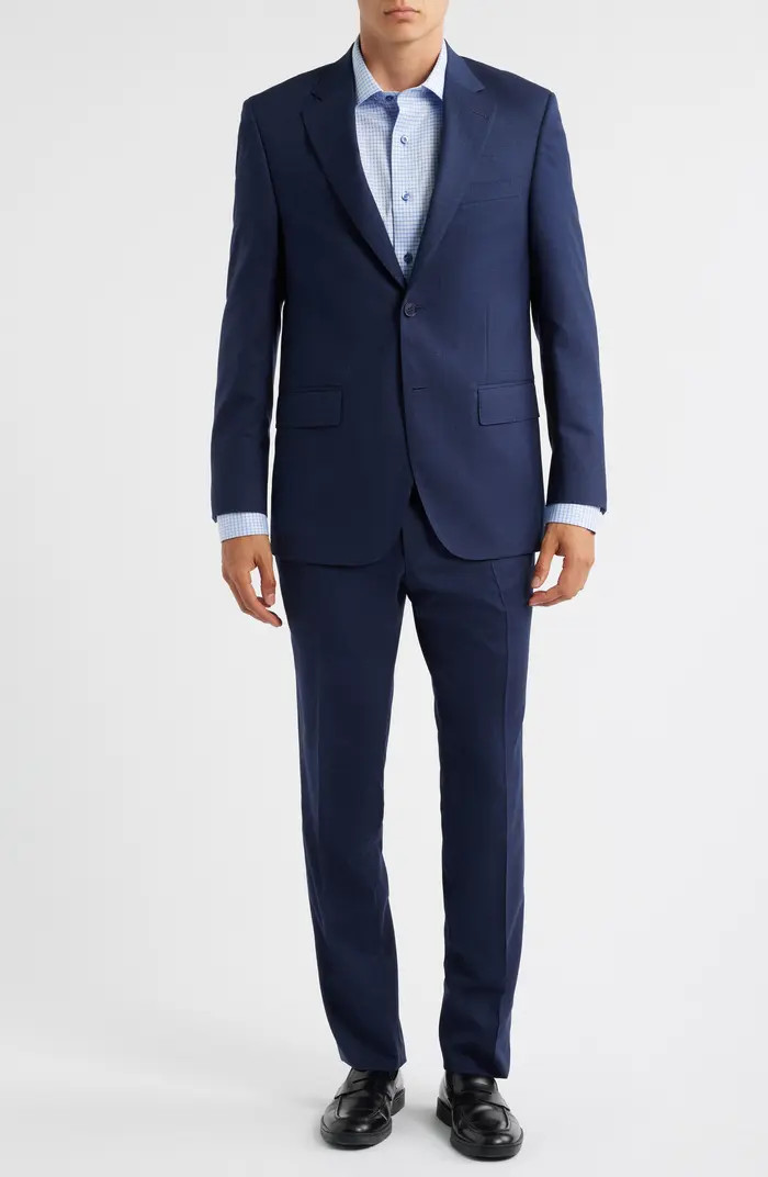 Peter Millar Flynn Classic Fit Solid Wool Suit | Nordstrom | Nordstrom
