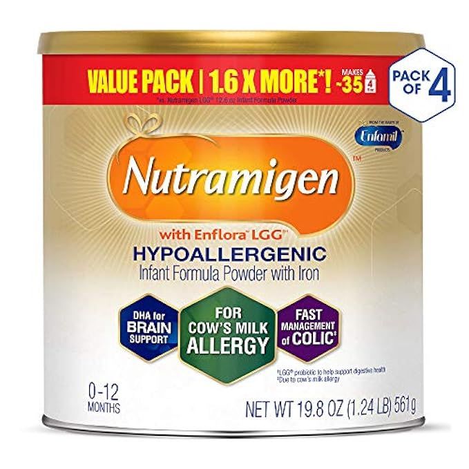 Enfamil Nutramigen Infant Formula - Hypoallergenic & Lactose Free Formula with Enflora LGG - Powder  | Amazon (US)
